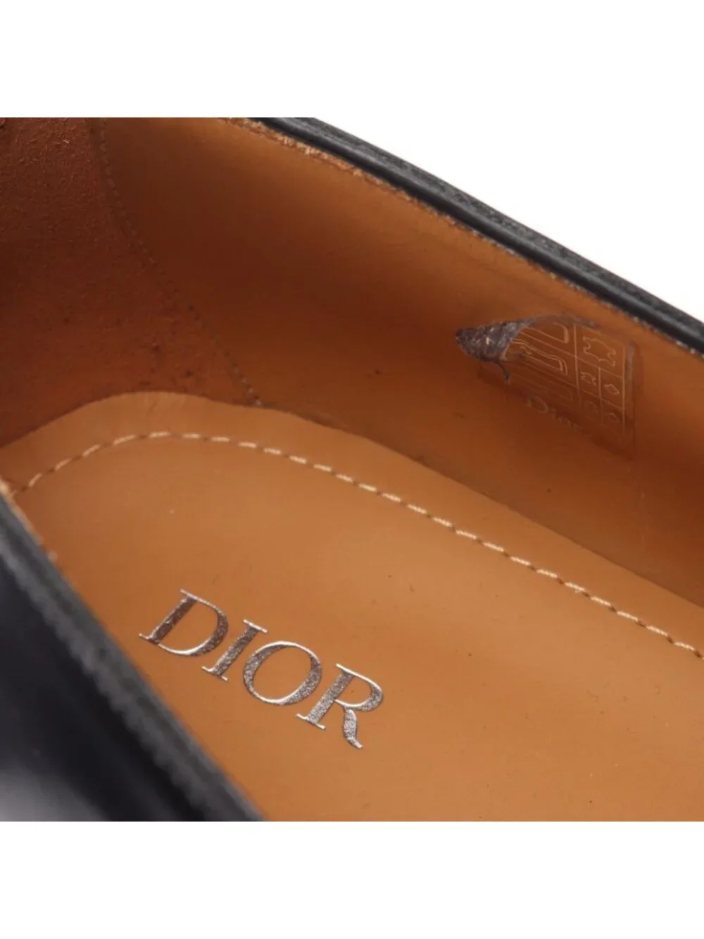 Dior Dress Shoes Oblique Leather